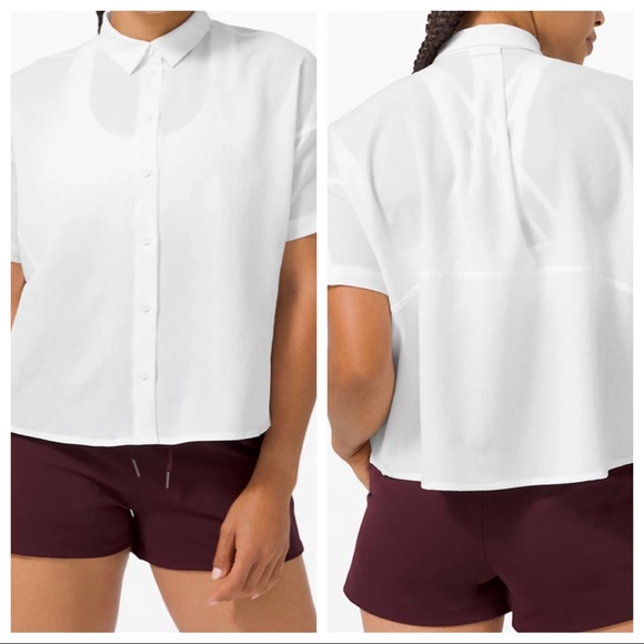 Lululemon Full Day Ahead Short Sleeve Shirt NWT